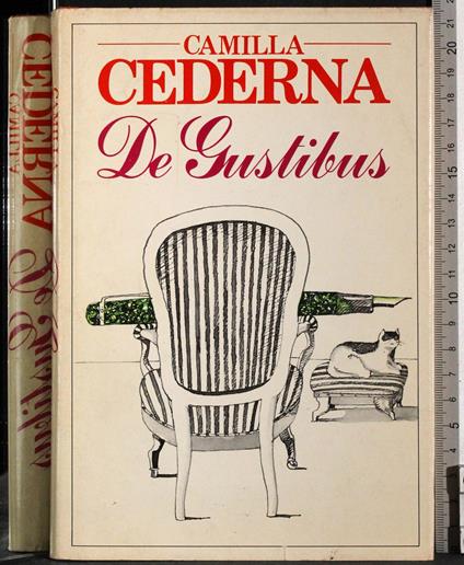 De Gustibus - Camilla Cederna - copertina