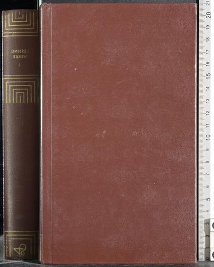 Werke in sechs banden. Band 2 - Gotthold Ephraim Lessing - copertina