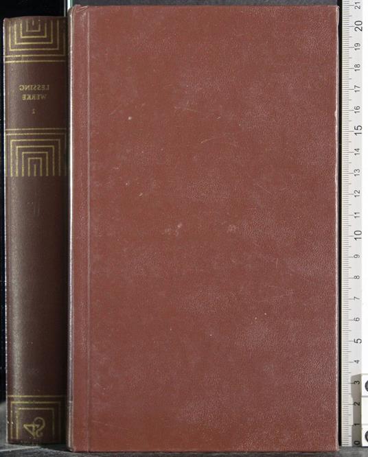 Werke in sechs banden. Band 2 - Gotthold Ephraim Lessing - copertina