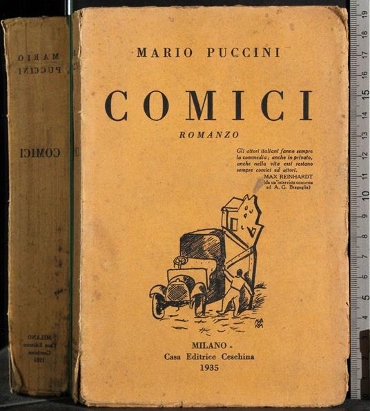 Comici - Mario Puccini - copertina