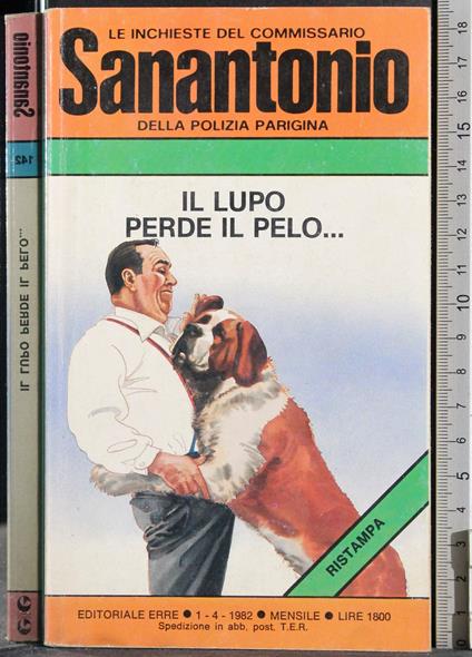 Il lupo perde il pelo - Sanantonio - copertina