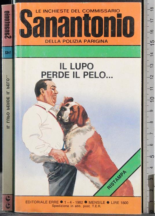 Il lupo perde il pelo - Sanantonio - copertina