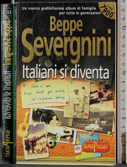 Italiani si diventa - Beppe Severgnini - copertina