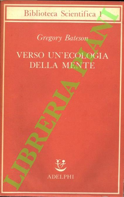 Verso un’ecologia della mente - Gregory Bateson - copertina