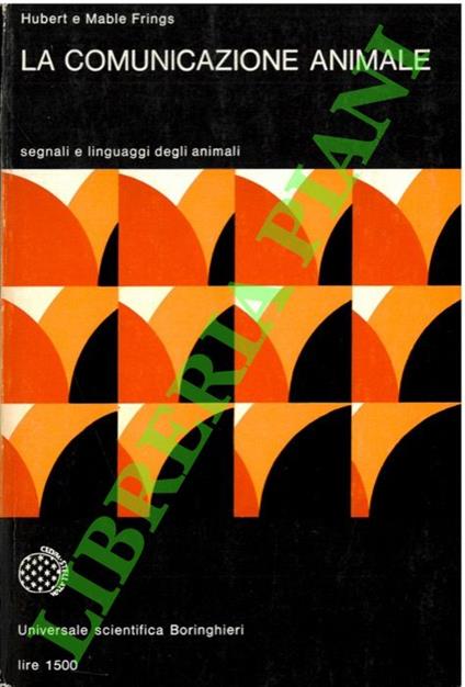 comunicazione animale - Hubert Frings - copertina