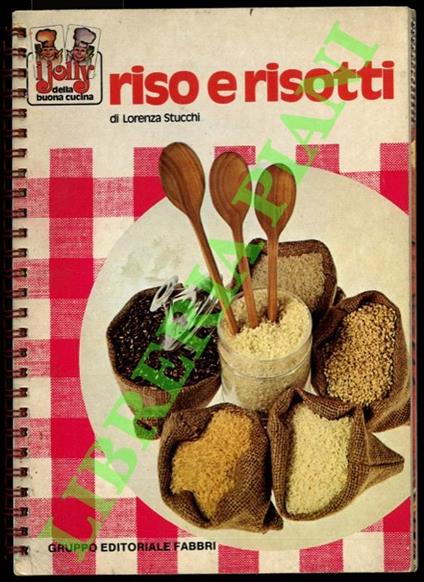 Riso e risotti - Lorenza Stucchi - copertina