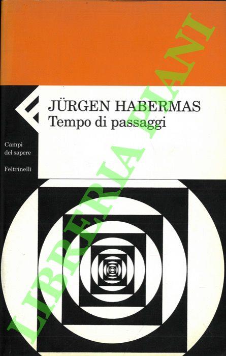Tempo di passaggi - Jürgen Habermas - copertina