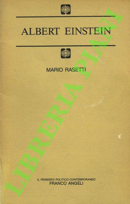 Albert Einstein - Mario Rasetti - copertina
