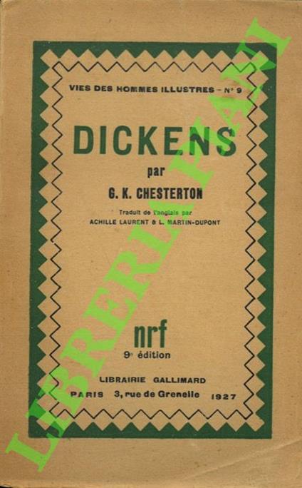Dickens - copertina