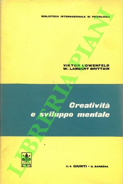 Creatività e sviluppo mentale - Viktor Lowenfeld - copertina