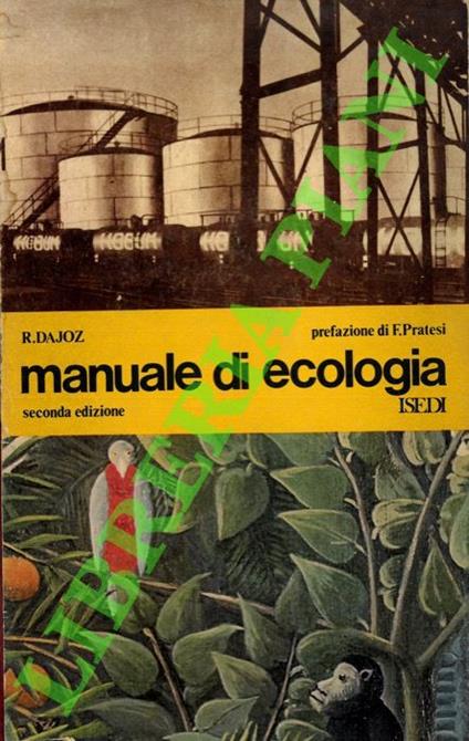 Manuale di ecologia - copertina