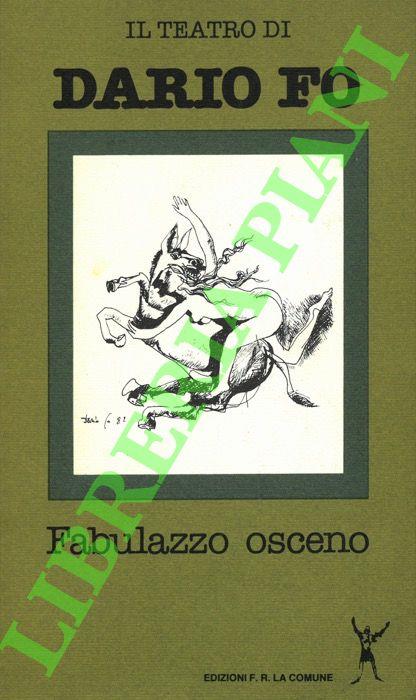 Fabulazzo osceno - Dario Fo - copertina