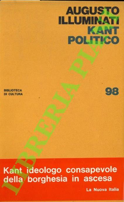 Kant politico - Augusto Illuminati - copertina