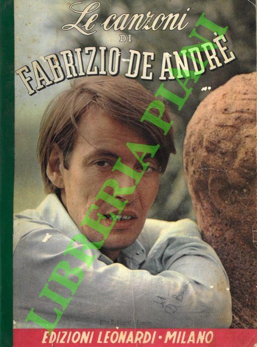 Le canzoni di De Andrè - copertina