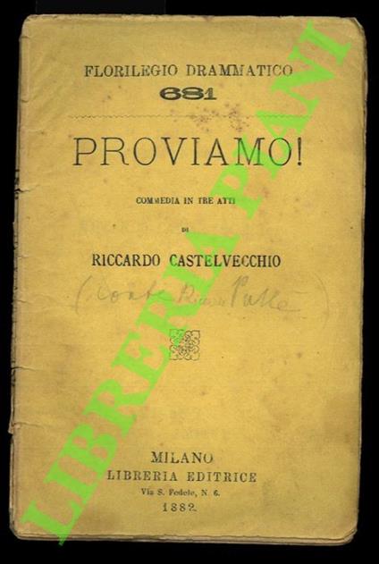 Proviamo ! - copertina