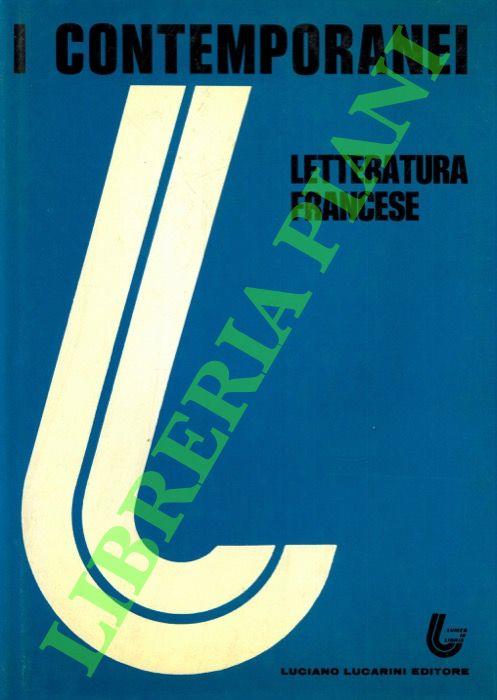 I contemporanei. Letteratura francese - Massimo Colesanti - copertina
