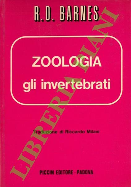 Zoologia. Gli invertebrati - copertina