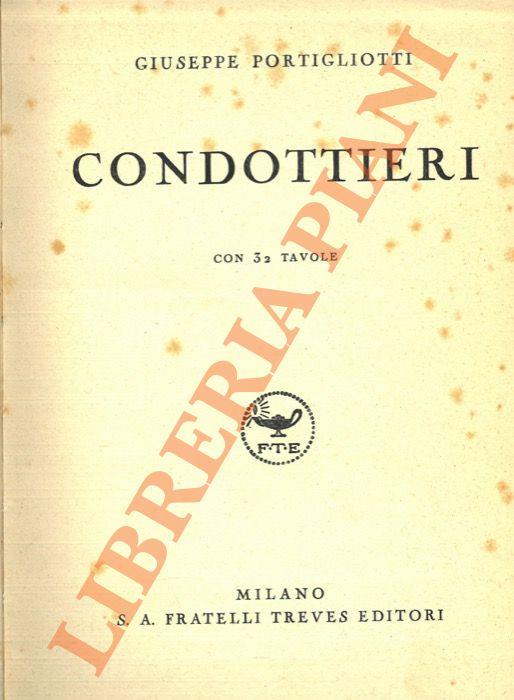 Condottieri - Giuseppe Portigliotti - copertina