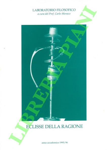 Eclisse della ragione - Carlo Monaco - copertina