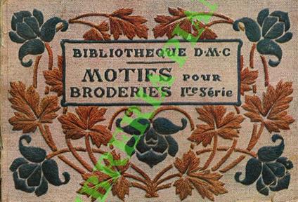 Motifs pour broderies. - copertina