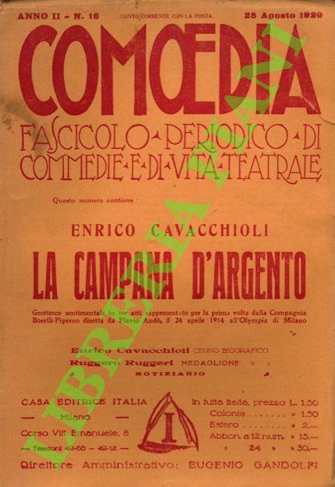 campana d’argento - Enrico Cavacchioli - copertina