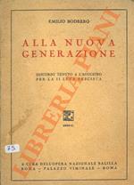 Alla nuova generazione