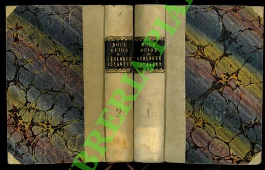 Guide du géologue-voyageur, sur le modèle de l’agenda geognostica de M. Léonhard - copertina