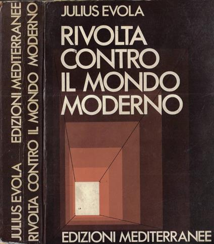 Rivolta contro il mondo moderno - Julius Evola - copertina