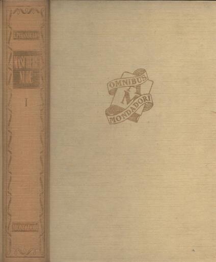 Maschere nude Vol. I - Luigi Pirandello - copertina