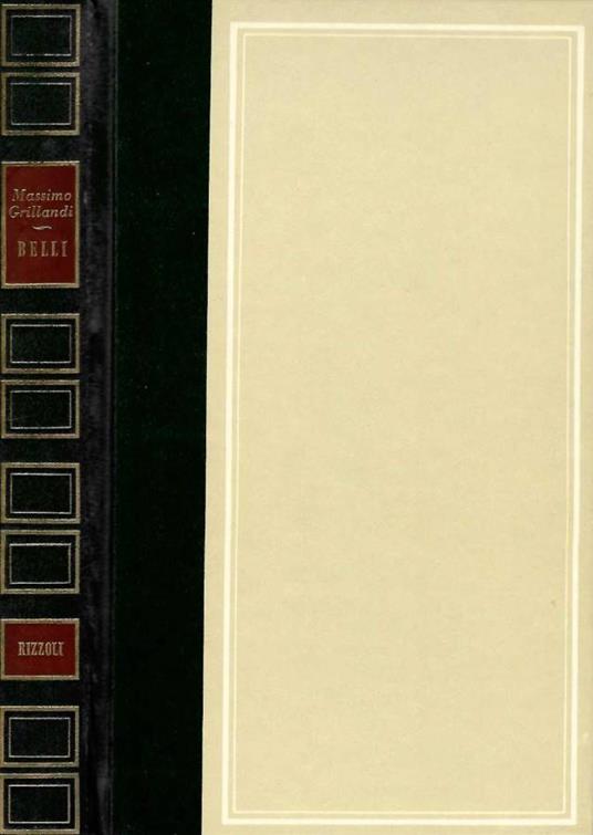 Belli - Massimo Grillandi - copertina