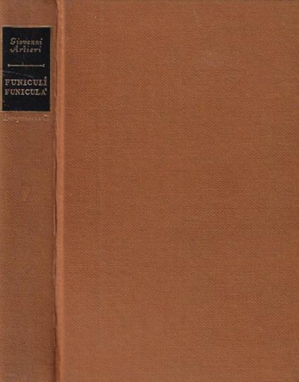 Funiculì Funiculà - Giovanni Artieri - copertina