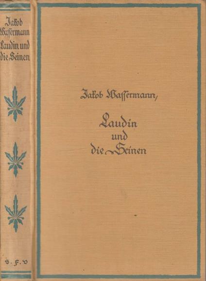 Laudin und die seinen - Jakob Wassermann - copertina