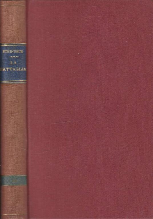 La battaglia - John Steinbeck - copertina