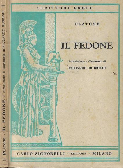 Il Fedone - Platone - copertina