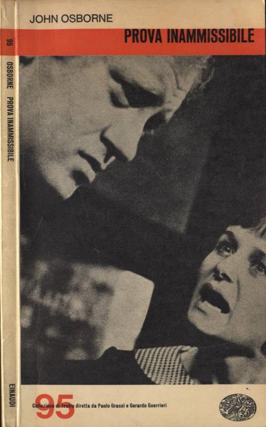 Prova inammissibile - John Osborne - copertina