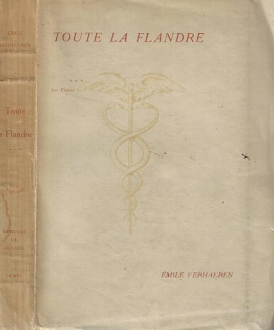 Toute la Flandre III: Les Plaines - Emile Verhaeren - copertina