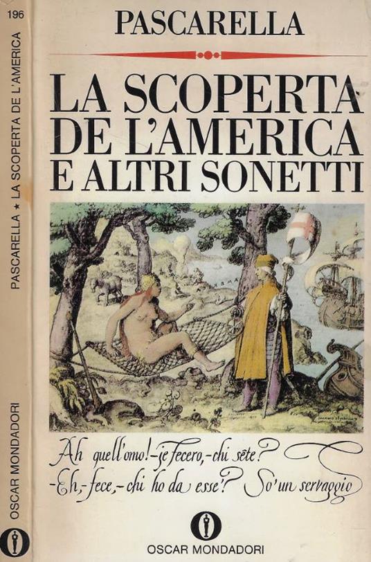 La scoperta de l'America - Cesare Pascarella - copertina