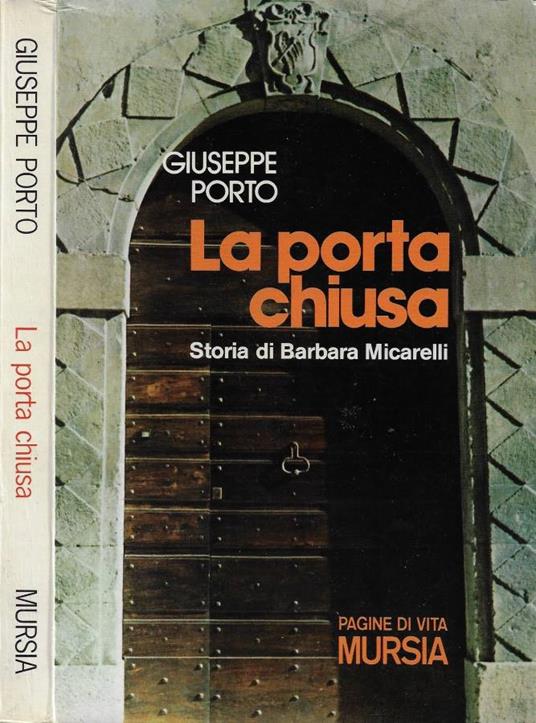 La porta chiusa - Giuseppe Porto - copertina