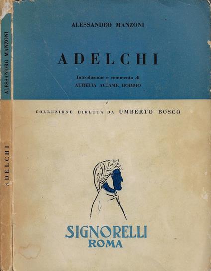 Adelchi - Alessandro Manzoni - copertina
