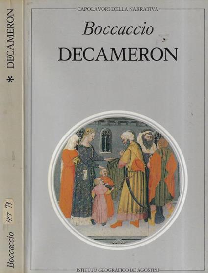 Decameron giornate I-IV - Giovanni Boccaccio - copertina