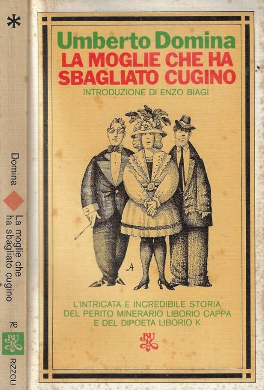 La moglie che ha sbagliato cugino - Umberto Domina - copertina