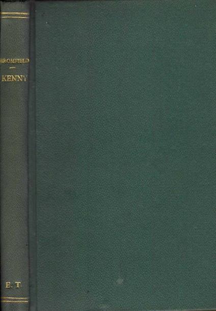 Kenny - Louis Bromfield - copertina