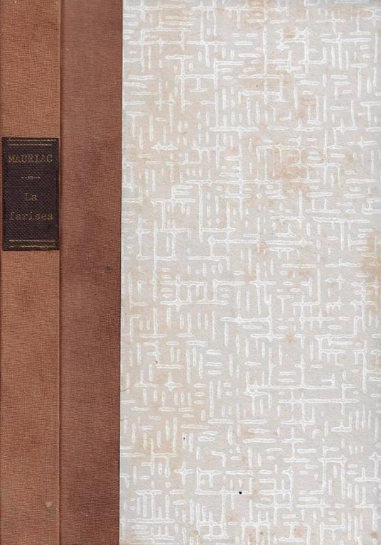 La Farisea - François Mauriac - copertina