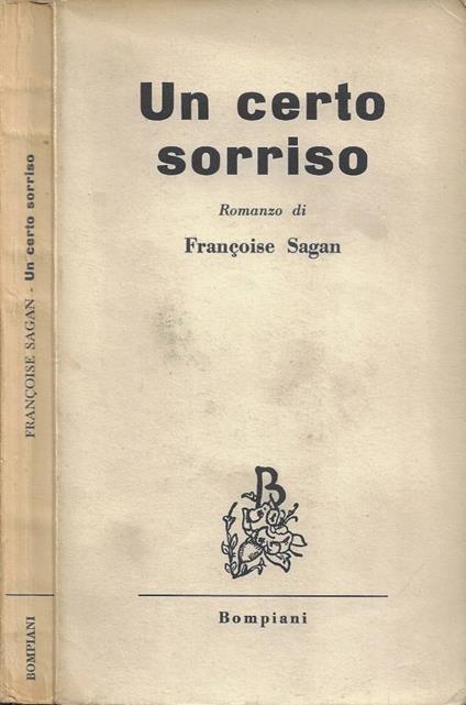 Un certo sorriso - Françoise Sagan - copertina