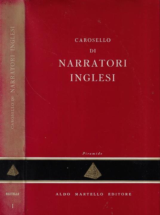 Carosello di narratori inglesi - copertina