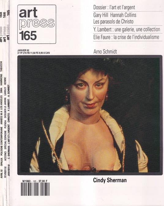 Art Press, numero 165, 166, 168, 1992 - copertina