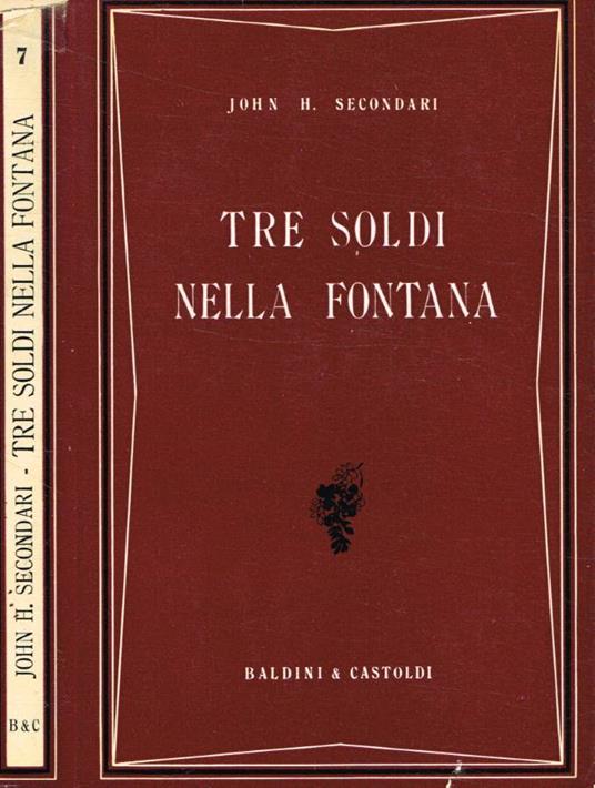 Tre soldi nella fontana - copertina