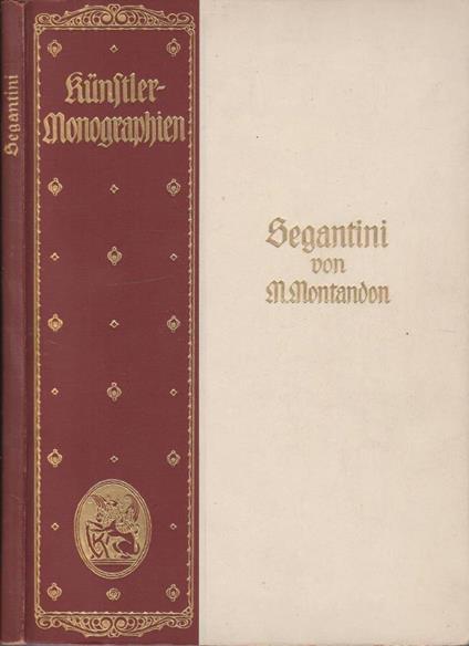 Segantini von M. Montandon - copertina