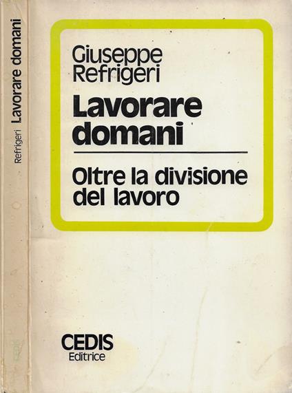 Lavorare domani - copertina