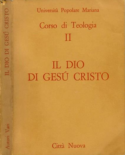 Il Dio di Gesù Cristo - copertina